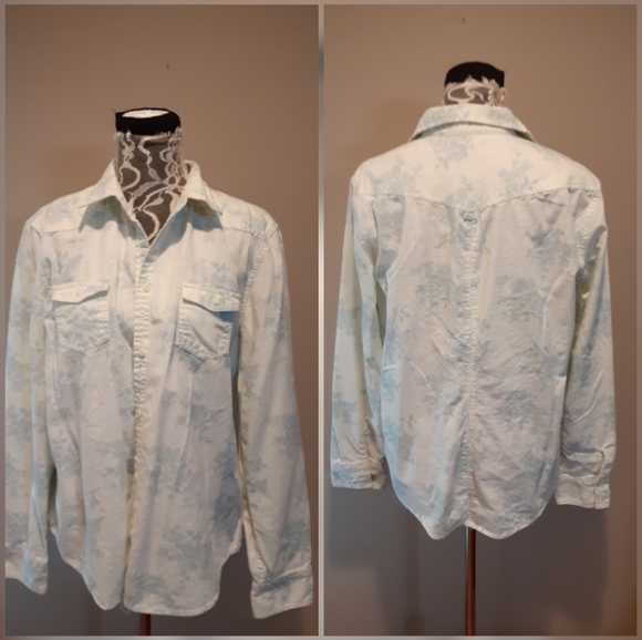 American Eagle Outfitters Tops - American Eagle Denim Type Top